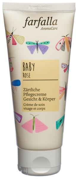 FARFALLA Baby Pflegecreme Gesicht&KÃ¶rp Rose 100 ml