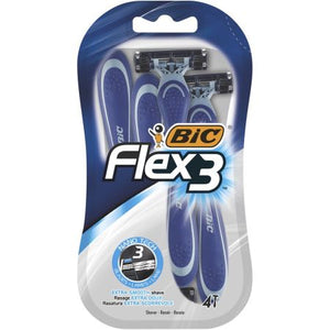 BIC Flex 3 Light Herrenrasierer 3-Klingen 4 Stk