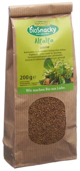 BIOSNACKY Alfalfa Luzerne Btl 200 g