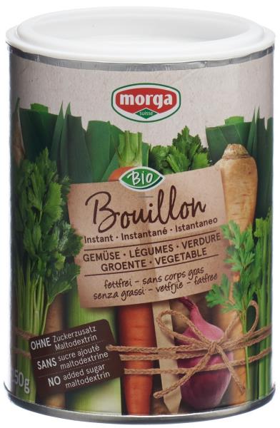 MORGA Gemüse  Bouillon go clean fettfrei Bio 250 g