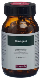 BIORGANIC Omega-3 Kaps I/D Glas 100 Stk