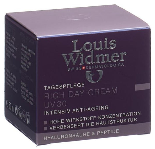 WIDMER Rich Day Cream UV30 parf 50 ml