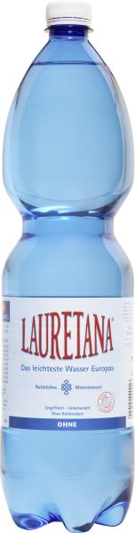 LAURETANA Mineralwasser o Kohlens 6 Petfl 1.5 lt