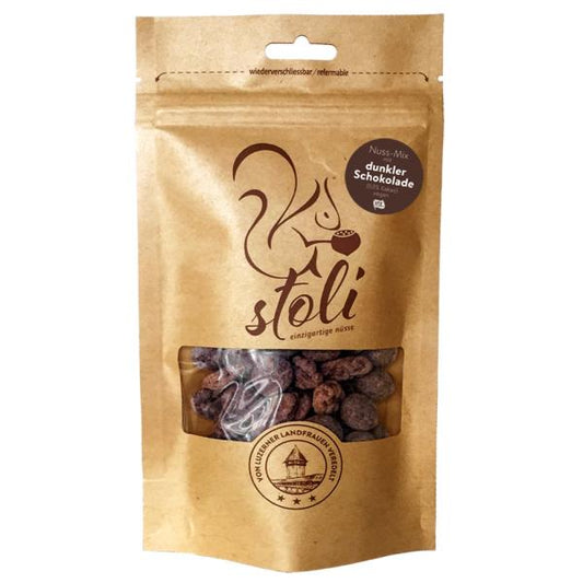 DrogerieMarkt24 - DrogerieMarkt24 STOLI Nuss-Mix mit dunkler Schokolade Btl 175 g - DrogerieMarkt24