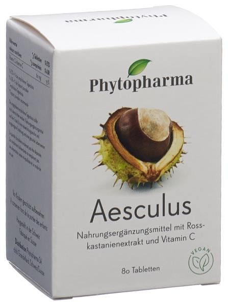 PHYTOPHARMA Aesculus Tabl Ds 80 Stk
