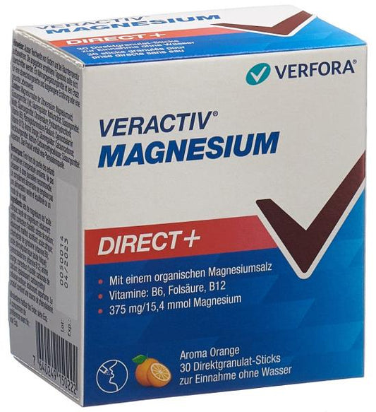VERACTIV Magnesium Direct+ Stick 30 Stk