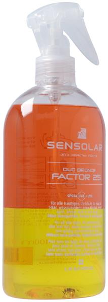 SENSOLAR Sonnenschutz o Emulgatoren LSF 25 400 ml