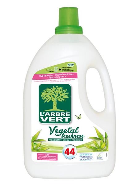 L'ARBRE VERT FlÃ¼ssigwaschm Vegetal Freshness 2 lt