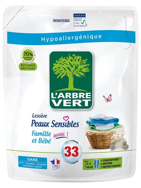 L'ARBRE VERT FlÃ¼ssigwaschm empf Haut re FR 1.5 lt