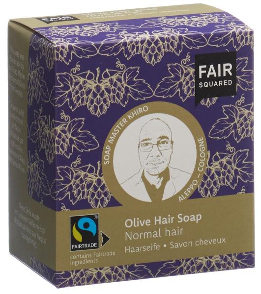 FAIR SQUARED Hair Soap Olive Normal Hair 2 x 80 g