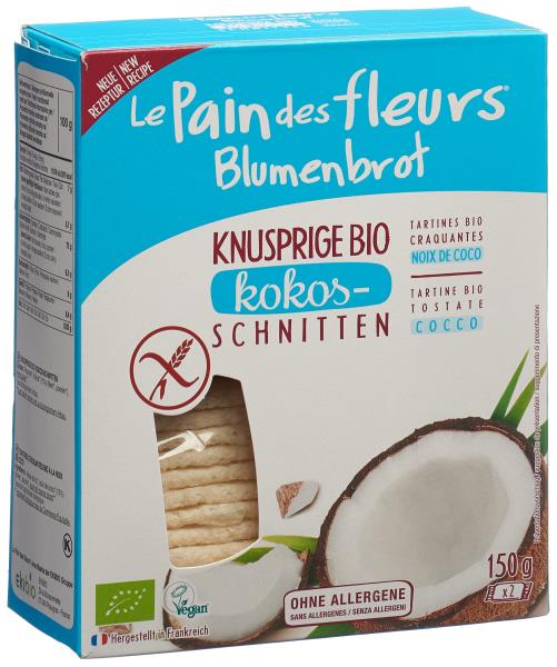 BLUMENBROT Knusprige Schnitten Kokos 150 g