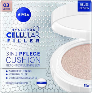 NIVEA Hyaluron Cellu Filler 3in1 Cush Dunkel 15 ml