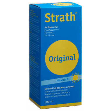 STRATH Original liq Aufbaumittel mit Vit D 500 ml