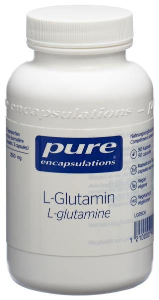 PURE L-Glutamin Kaps 850 mg Ds 90 Stk