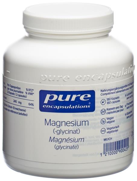 PURE Magnesiumglycinat Kaps Ds 180 Stk