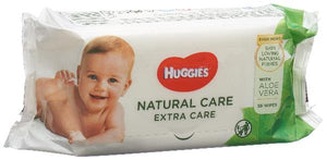 HUGGIES Baby Feuchttücher Natural Care 56 Stk