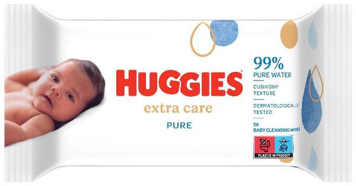 HUGGIES Baby Feuchttücher Pure Ext Care 56 Stk