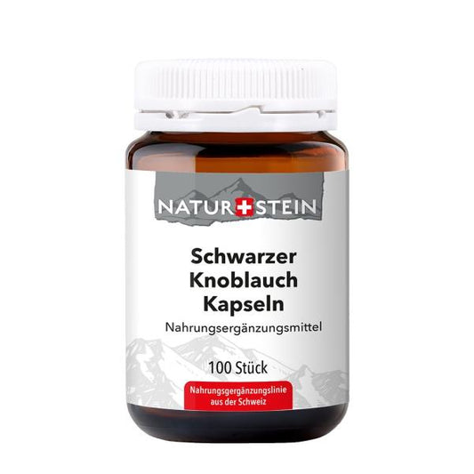 NATURSTEIN Schwarzer Knoblauch Kaps 100 Stk