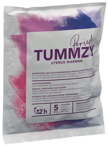 TUMMZY Mens Pflaster 10x13cm selbstwÃ¤rm nat 5 Stk