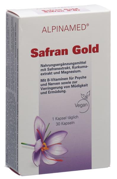 ALPINAMED Safran Gold Kaps 30 Stk