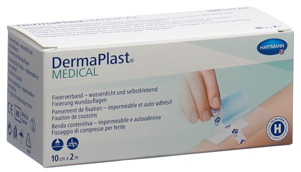 DERMAPLAST Medical Fixierfolie 10cmx2m