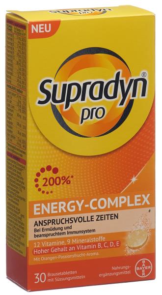 SUPRADYN pro energy-complex Brausetabl 30 Stk