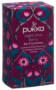 PUKKA Night Time Berry Tee Bio D Btl 20 Stk