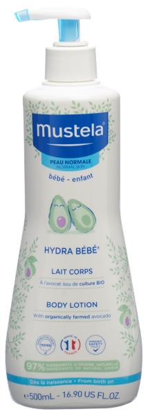 MUSTELA Hydra BÃ©bÃ© KÃ¶rpermilch normale Haut 500 ml