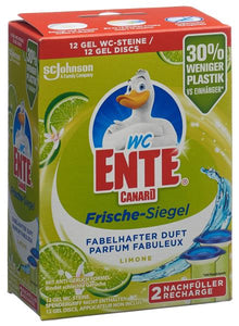 WC-ENTE Frische Siegel NachfÃ¼ller Limone 2 x 36 ml
