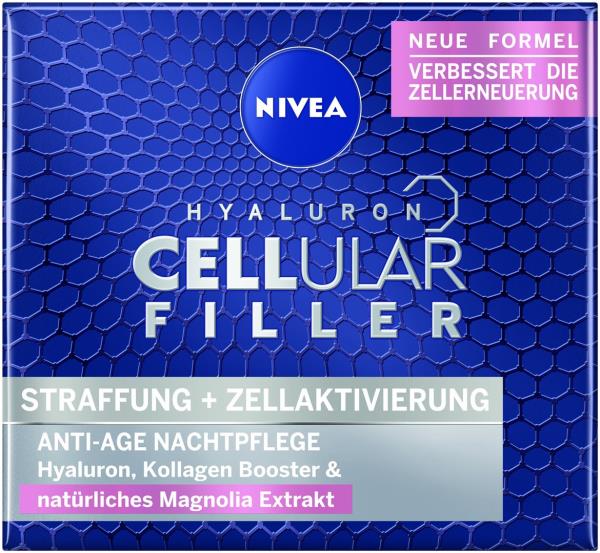 NIVEA Hyaluron Cell Filler Nachtcreme 50 ml