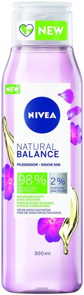 NIVEA Pflegedusche Nat Bal Wildro Bio Argan 300 ml