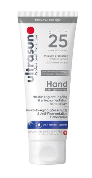 ULTRASUN Anti-Pigmentation Hand Cream SPF25 75 ml
