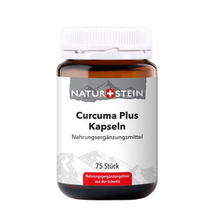 NATURSTEIN Curcuma plus Kaps Glasfl 75 Stk