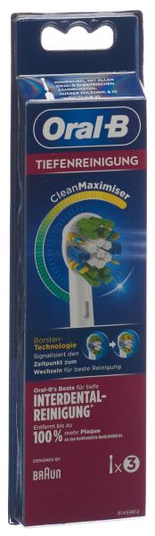 ORAL-B Aufsteckbürsten Tiefenreinig CleanMax 3 Stk