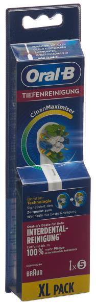 ORAL-B AufsteckbÃ¼rsten Tiefenreinig CleanMax 5 Stk