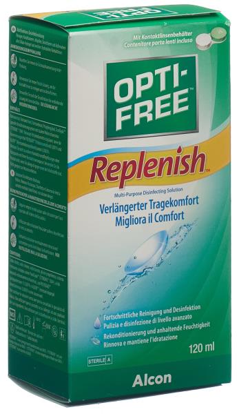 OPTI FREE REPLENISH DesinfektionslÃ¶sung Fl 120 ml