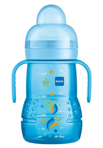 MAM Trainer Flasche mit Griff 220ml 4+m Boy