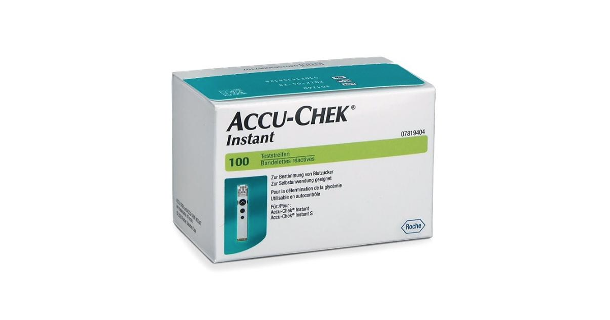 ACCU-CHEK Instant Teststreifen 100 Stk (PI)