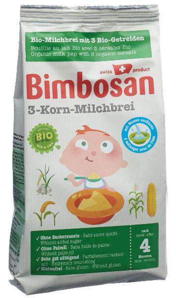 BIMBOSAN Bio-3-Korn-Milchbrei Btl 280 g
