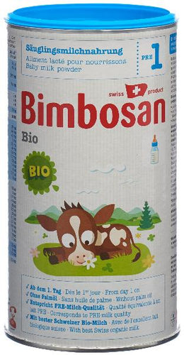 BIMBOSAN Bio 1 Säuglingsmilch Dose 400 g