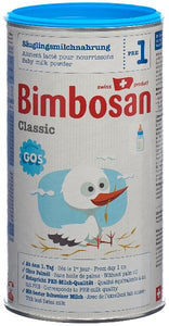 BIMBOSAN Classic 1 Säuglingsmilch Dose 400 g