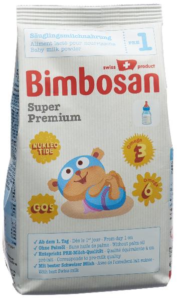 BIMBOSAN Super Premium 1 Säuglingsmilch refill 400 g