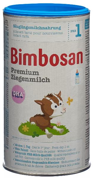 BIMBOSAN Premium Ziegenmilch 1 Dose 400 g