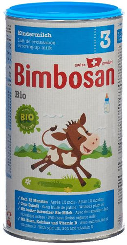 BIMBOSAN Bio 3 Kindermilch Dose 400 g