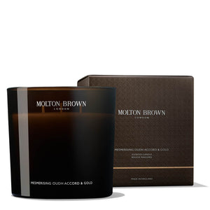 MOLTON BROWN Oudh Accord & Gold Luxus-Duftkerze 600 g