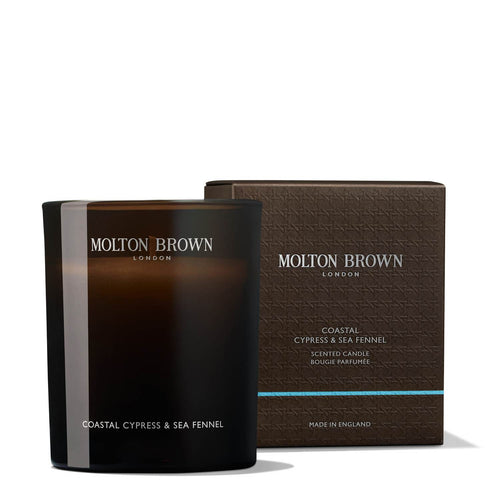 MOLTON BROWN Cypress & Sea Fennel Luxus-Duftkerze 190 g