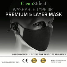 Laden Sie das Bild in den Galerie-Viewer, PANDEMIE CleanShield Type IIR / N95 Face Mask