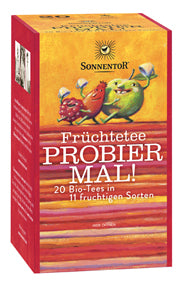 DrogerieMarkt24 - DrogerieMarkt24 SONNENTOR Probier mal! Früchte-Tee Btl. à 20 - Burgerstein