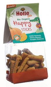 HOLLE Baby Happy Sticks Kürbis mit Rosmarin Btl 100 g
