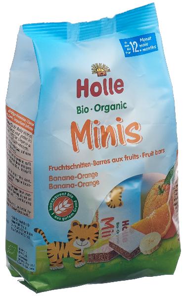HOLLE Baby Bio-Minis Banane Orange Btl 100 g